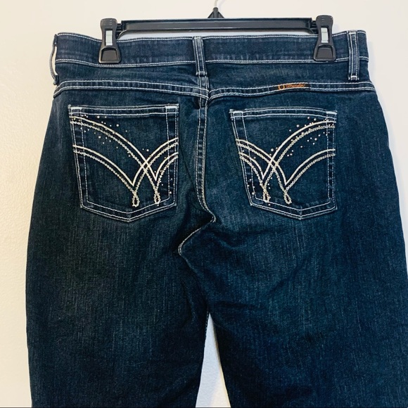 Wrangler Q Baby Mid Rise Boot Cut Jeans 5/6 X 30 - Picture 6 of 16